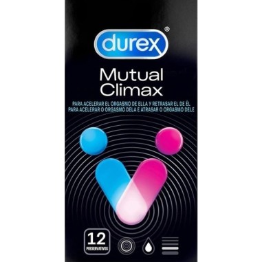Preservativos Durex Mutual Climax - 12 Unidades - PR2010308215